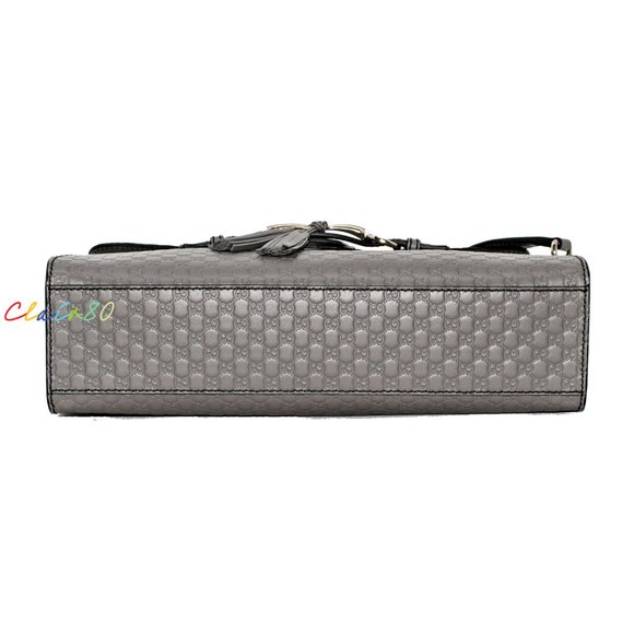 Gucci Emily Medium Leather Chain Shoulder Bag - Picture 6 of 11